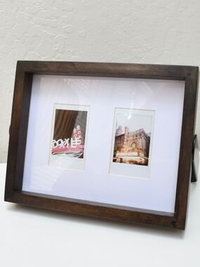 Umbra Instant Photo Double Mounted Kickstand Picture Frame